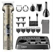 Машинка для стрижки 6 в 1 VGR V-109 5 Вт золотистая Київ