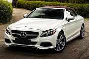 081 Прокат Mercedes-Benz C300 Cabrio белый без водителя в Киеве Київ