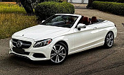 081 Прокат Mercedes-Benz C300 Cabrio белый без водителя в Киеве Київ