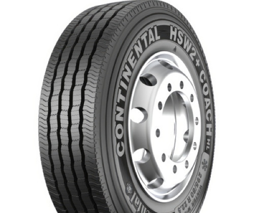295/80 R22.5 Continental HSW2+ Coach 154/149M Рульова вантажна шина Киев - изображение 1