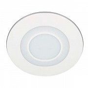 LED Panel (круг) AL2550 8W 640Lm 5000K белый с красной подсветкой Feron Киев