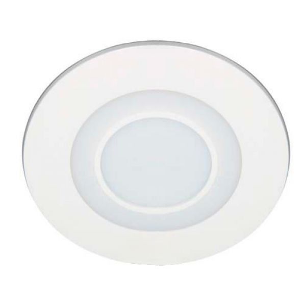 LED Panel (круг) AL2550 8W 640Lm 5000K белый с красной подсветкой Feron Киев - изображение 1