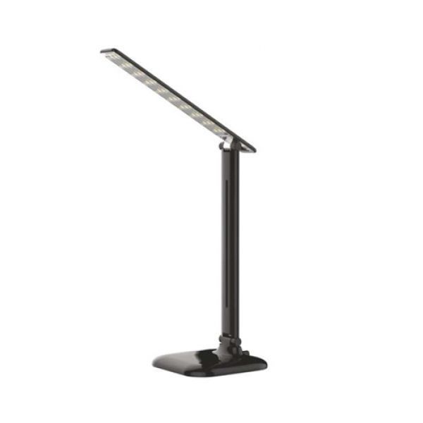 Настольная лампа 9W 30LED DE1725 черный 6400K FERON Киев - изображение 1