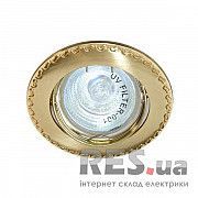 125Т золото-золото (MR16 светильник точечный поворотный) Feron Киев