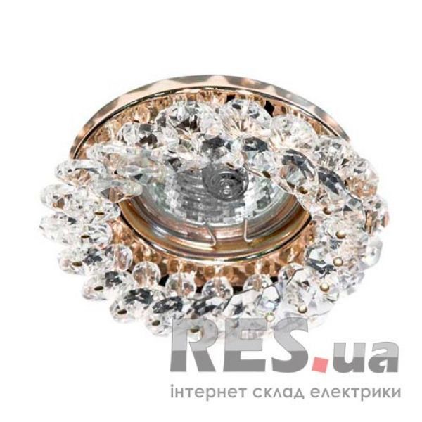 CD4141 прозрачный-золото (MR16 точечный светильник) FERON Киев - изображение 1