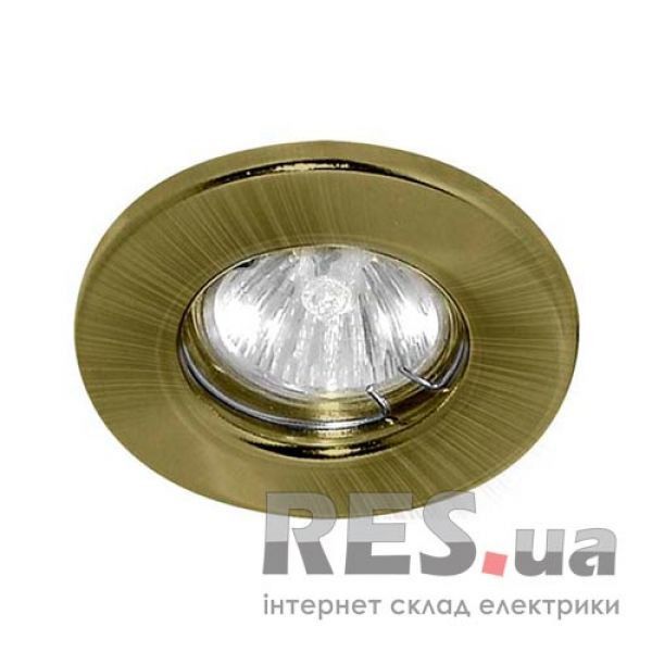 DL10 зеленое античное золото (MR16 точечный светильник неповоротный) Feron Киев - изображение 1