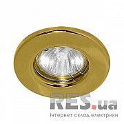 DL10 золото (MR16 точечный светильник неповоротный) Feron Киев