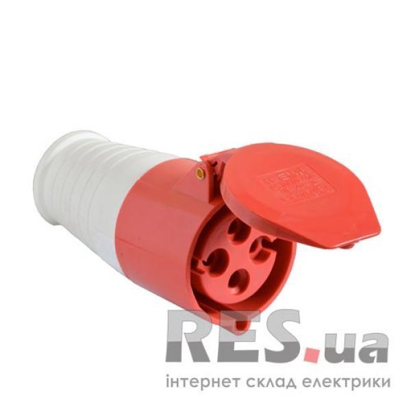 Гнездо переносное ГП 32А/4 3Р РЕ (224) ІР44 ECOHOME Киев - изображение 1