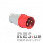 Вилка переносная ВП 16А/4 3Р РЕ (014) ІР44 ECOHOME Киев