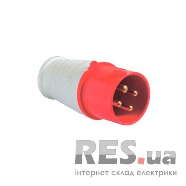 Вилка переносная ВП 16А/4 3Р РЕ (014) ІР44 ECOHOME Киев - изображение 1