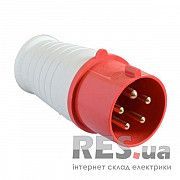 Вилка переносная ВП 32А/5 3Р N РЕ (025) ІР44 ECOHOME Киев