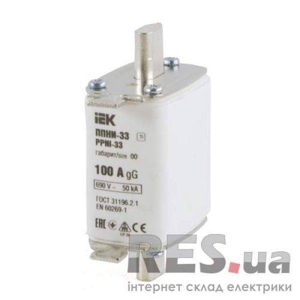 ППНИ33 100А IEK предохранитель Киев - изображение 1