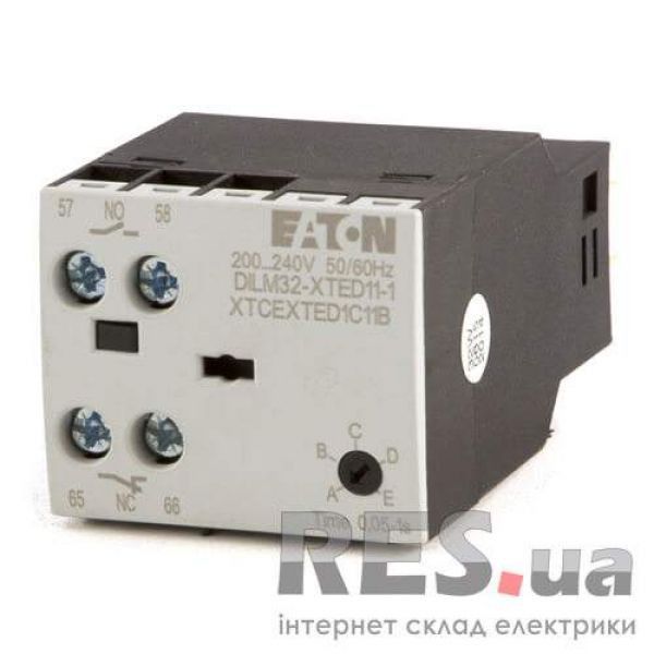 Модуль задержки времени DILM32-XTED11-10(RAC240) 0,5-10с Eaton Киев - изображение 1