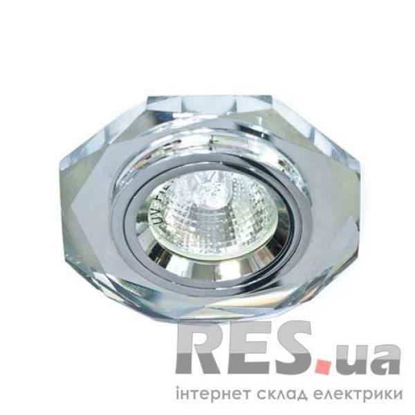 Светильник встраиваемый 8020-2 50W G5.3 серый-серебро Feron Киев - изображение 1