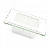 Светильник LED Панель (квадрат) 6W 4000K 220V стекло EUROLAMP Киев