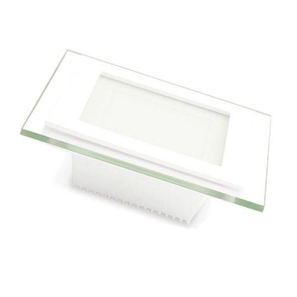 Светильник LED Панель (квадрат) 6W 4000K 220V стекло EUROLAMP Киев - изображение 1
