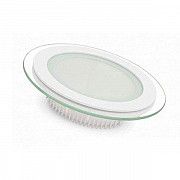 Светильник LED Panel (круглый) 6W 4000K 220V стекло EUROLAMP Киев