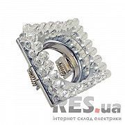 ST130 прозрачный-хром точечный светильник Lemanso Киев
