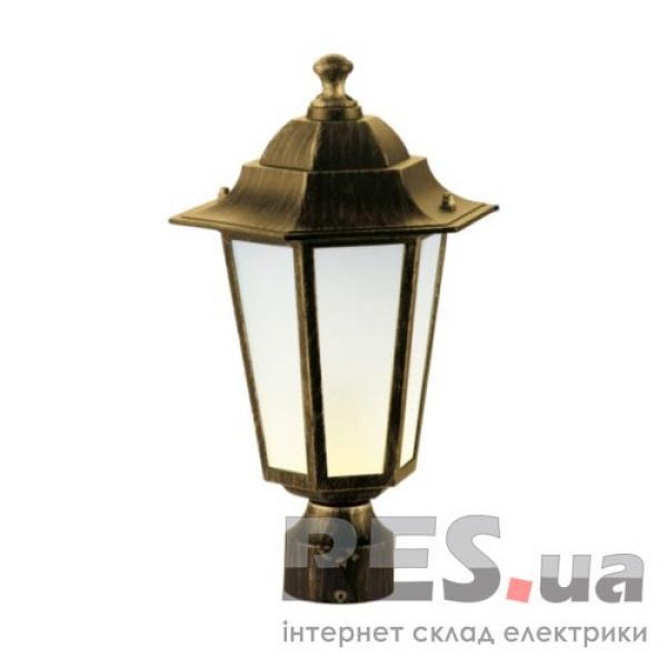 Светильник парковый PALACE A03 60W черное золото DELUX Киев - изображение 1