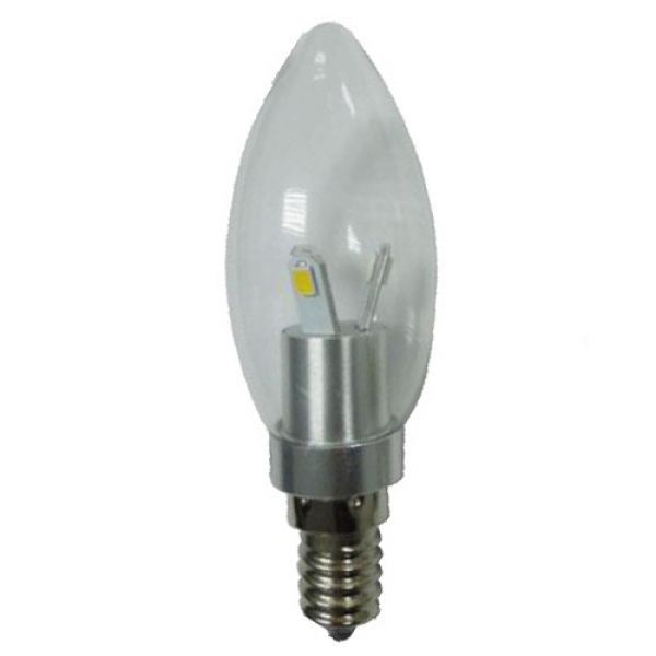 Лампа светодиодная LM256 С35 3W 6LED E14 4500K свіча Lemanso Киев - изображение 1