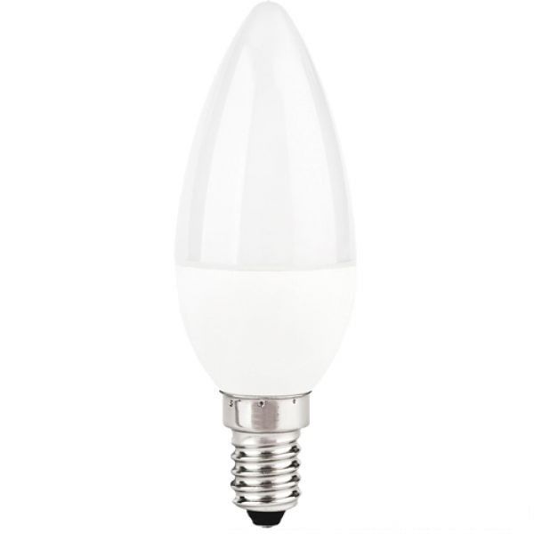 Лампа светодиодная свеча C37 7W E14 4500K 560LM 230V LM756 Lemanso Київ - изображение 1