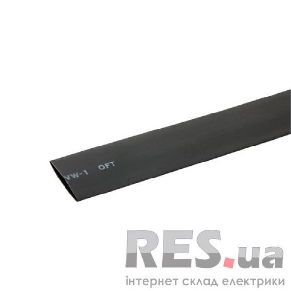 20/10 термоусадка 1м черная E-next Киев - изображение 1