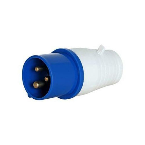 Вилка переносная ВП 16А/3 2Р+РЕ (013) e.plug.pro e.next Київ - изображение 1