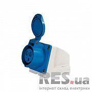 Гнездо стационарное ГС 32А/3 2Р+РЕ (123)  e.socket.pro e.next Киев