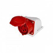 Гнездо стационарное ГС 32А/5 3Р+N+РЕ (125) e.socket.pro e.next Киев
