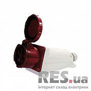 Гнездо стационарное e.socket.pro.4.63  4п.,380В, 63А (134) E-next Киев
