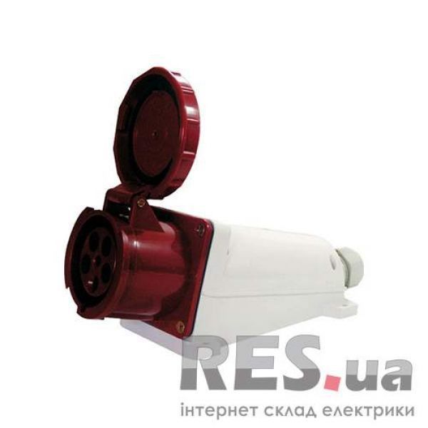 Гнездо стационарное e.socket.pro.4.63 4п.,380В, 63А (134) E-next Киев - изображение 1