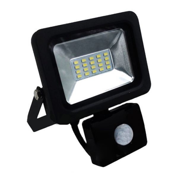 Прожектор LED 10Вт + датчик движения 6500K IP65 LMPS12 Lemanso Киев - изображение 1