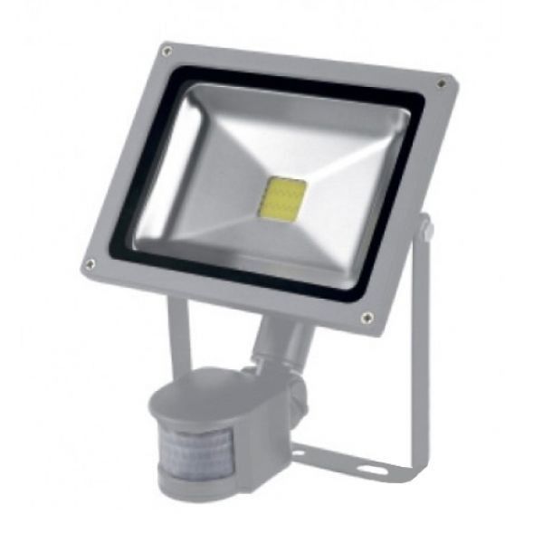 Прожектор LED 10Вт + датчик движения 6500K IP65 LMPS14 Lemanso Киев - изображение 1