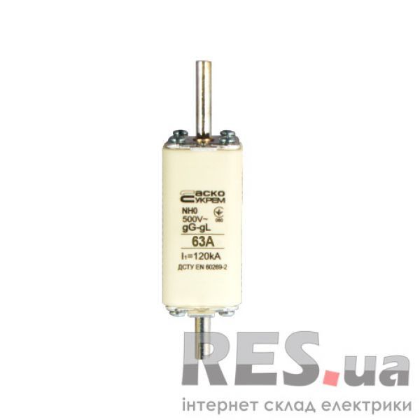 Предохранитель NH0 63А gG Аско Укрем Киев - изображение 1