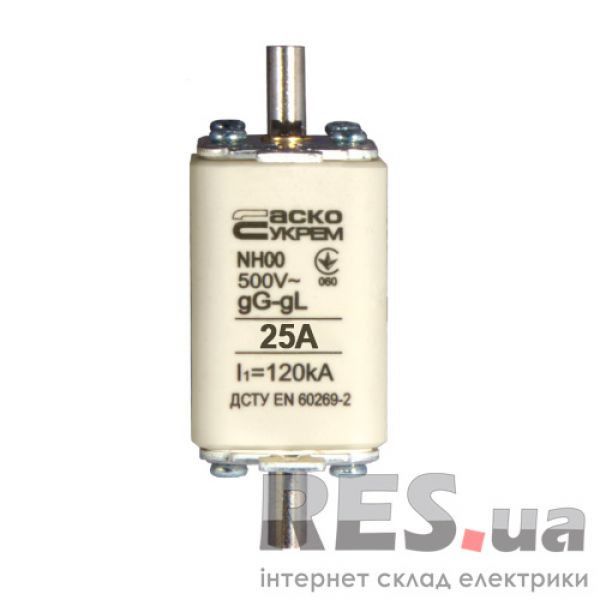 Предохранитель NH00 25А gG Аско Укрем Киев - изображение 1