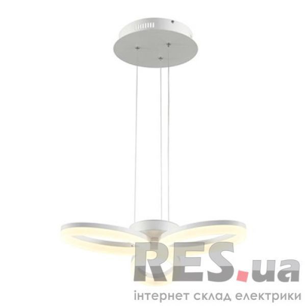 Светодиодная люстра LED 24W 1680Lm 4000K ELEGANCE-24 белая Horoz Electric Киев - изображение 1