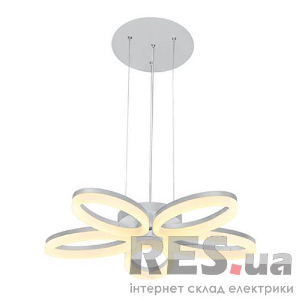 Светодиодная люстра LED 40W 2800Lm 4000K ELEGANCE-40 белая Horoz Electric Киев - изображение 1