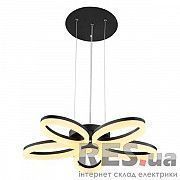 Светодиодная люстра LED 40W 2800Lm 4000K ELEGANCE-40 черная Horoz Electric Киев