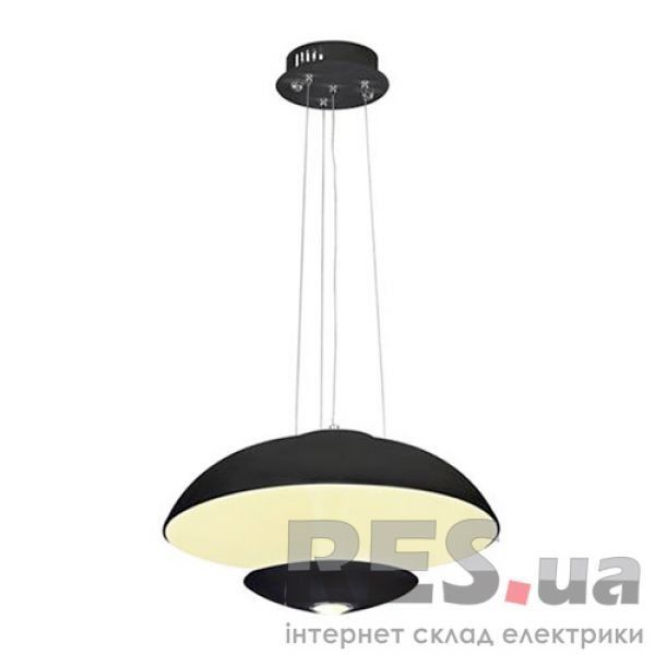 Светодиодная люстра LED 24W 1500Lm 4000K VISTA-24 черная Horoz Electric Киев - изображение 1