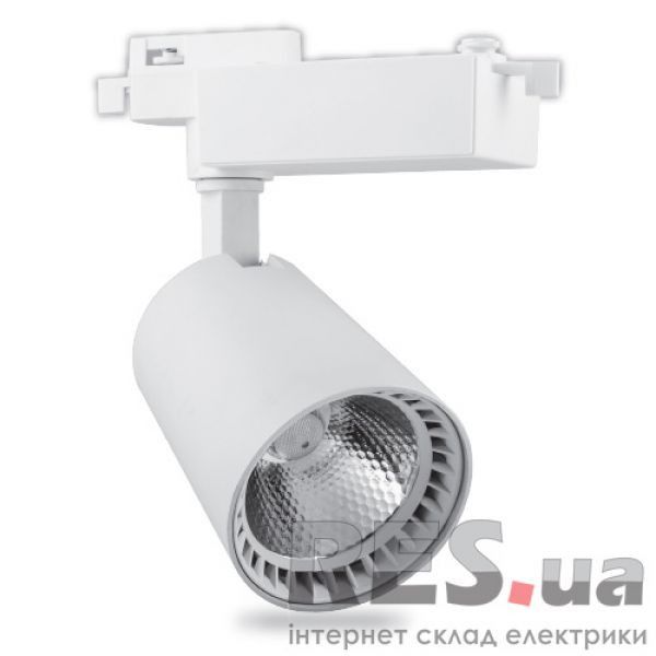 Светильник трековый COB 12W 960Lm 4000K IP40 белый AL100 Feron Київ - изображение 1