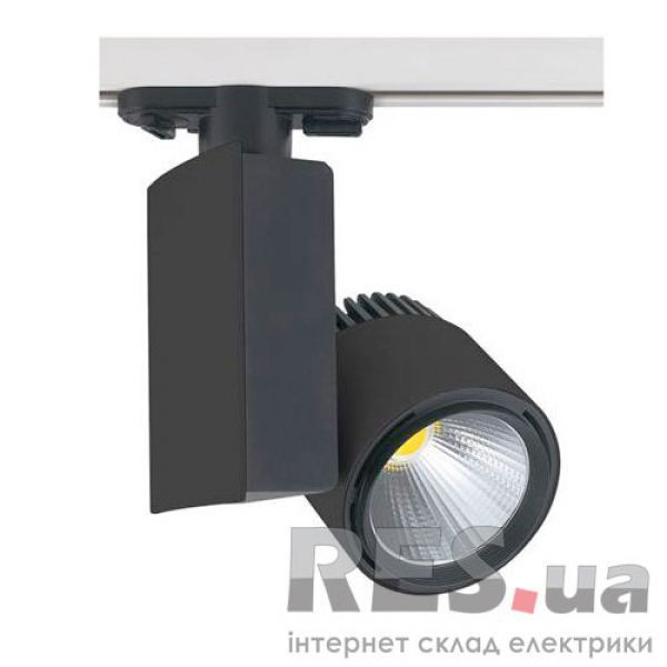 Светильник трековый LED 40W 4200K черный HL829L 018-005-0040 Horoz Киев - изображение 1