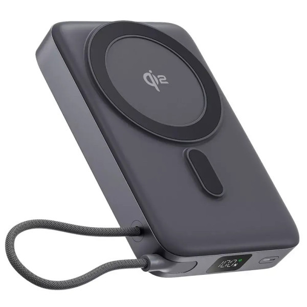 Power Bank Proove OverPower 35W 10000mAh Qi2 Gray (PBOP35012105) (Код товару:41850) Харьков - изображение 1