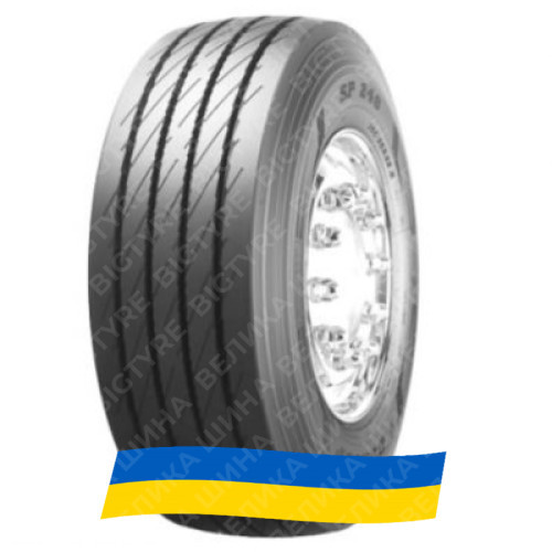 265/70R19.5 Dunlop SP 246 143/141J Прицепная грузовая шина Киев - изображение 1
