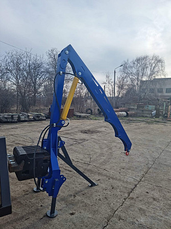 Кран маніпулятор на задню навіску МТЗ ЮМЗ Запорожье - изображение 1