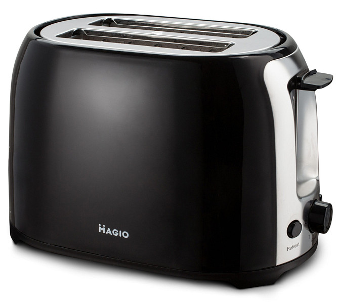 Тостер Мagio МG-272 750 Вт черный Київ - изображение 1