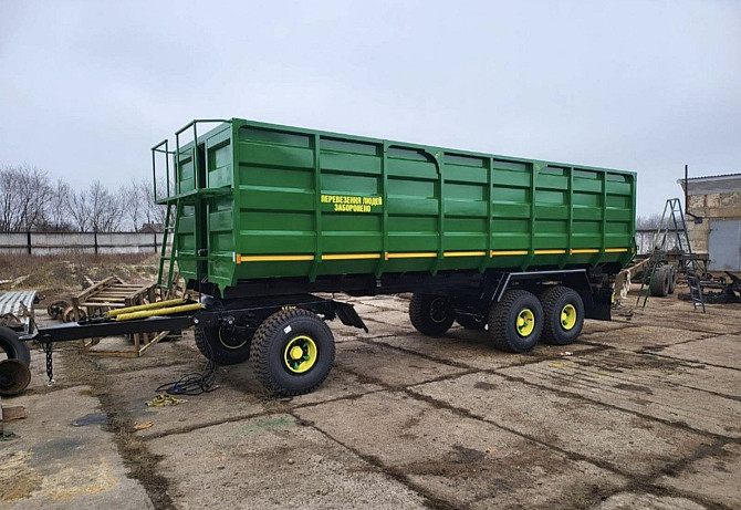 Причіп трьохвісний 3ПТС-20 Самоскидний Тракторний Зерновоз (3ПТС12 НТС20 ) Запорожье - изображение 1