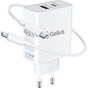 МЗП Gelius X-Duo PRO GP-HC053 45W + cable Type-C White (Код товару:41958) Харьков