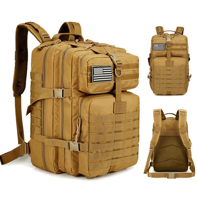 Тактичний армійський рюкзак BattleShield – універсальний вибір 50 л Киев - изображение 1