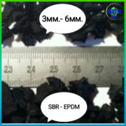 Гумова крихта SBR 3-6мм гумовий гранулят EPDM, rubber granules Ивано-Франковск