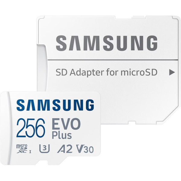 Карта пам'яті Samsung MicroSDXC 256GB C10 UHS-I R130MB/s EVO + SD-адаптер (MB-MC256SA/EU) (Код товар Харьков - изображение 1